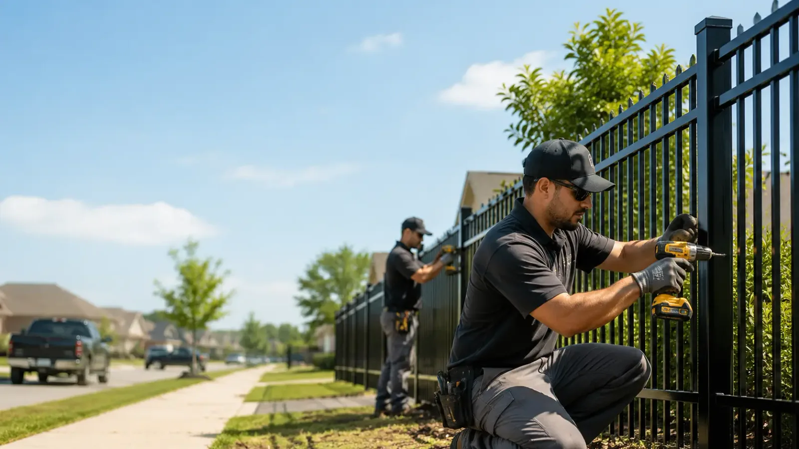 Metal Fence Installation in Macon, IL